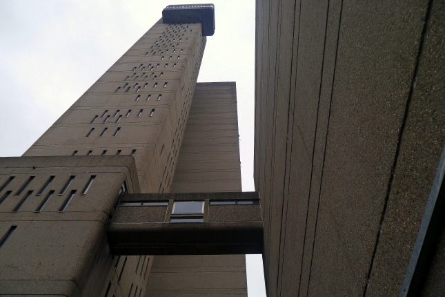 Photo of Trellick Tower. Taken in March 2013.